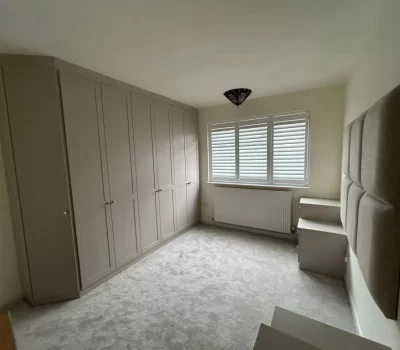 Wardrobe and side table 1